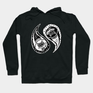 Yin-Yang Fox Nerd Hoodie